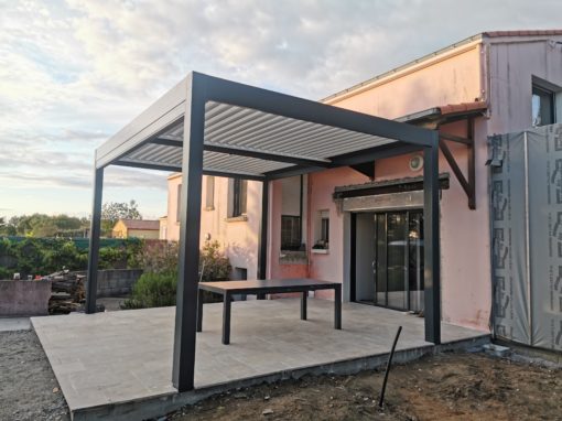 Pergola à lames orientables à Arthon-en-Retz (44320)