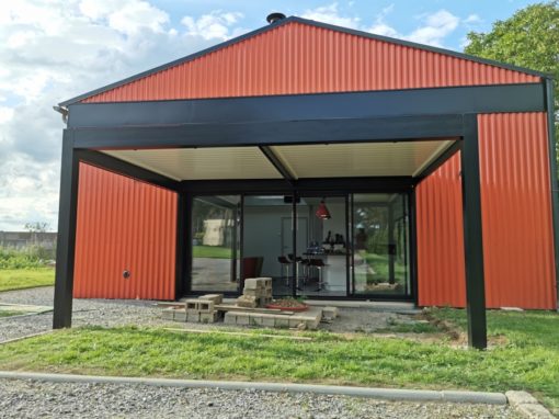 Pergola Bioclimatique à Nort-sur-Erdre (44390)