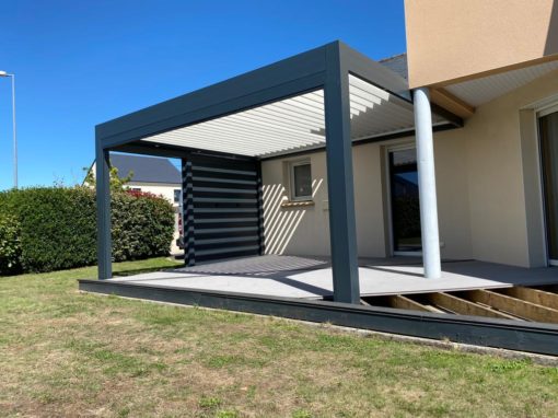 Installation d’une Pergola Bioclimatique a Ste-Luce-Sur-Loire