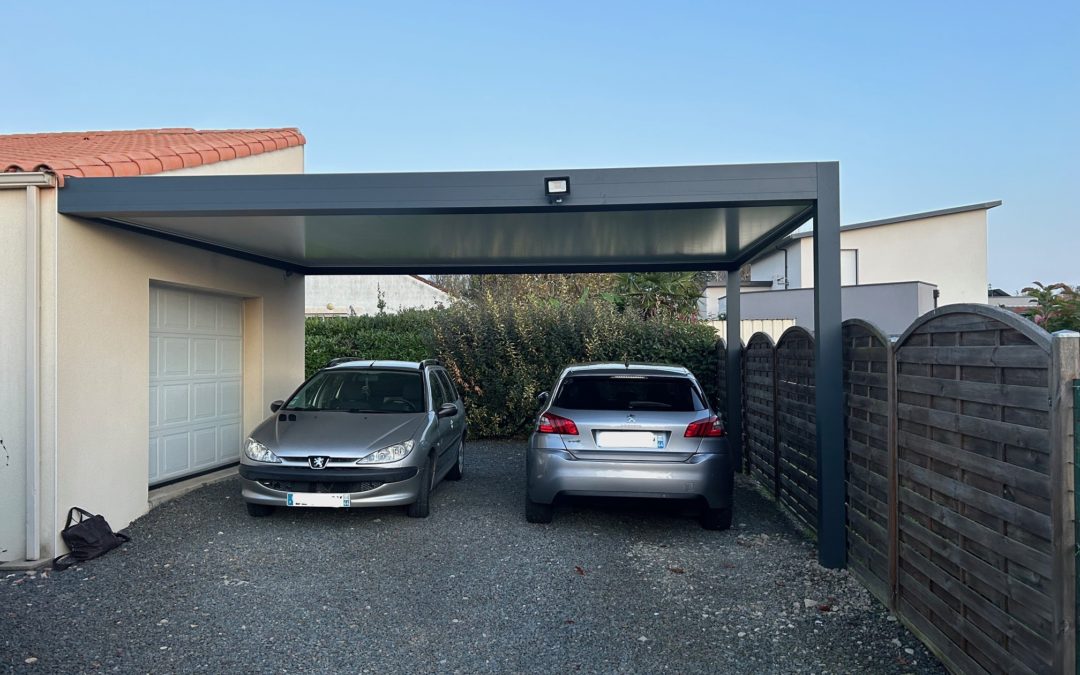 Carport aluminium à La-Chapelle-Heullin (44330)