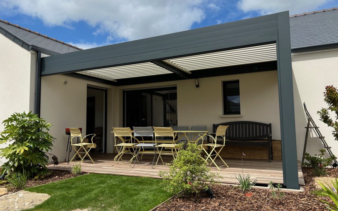 Pergola bioclimatique à Carquefou (44470)