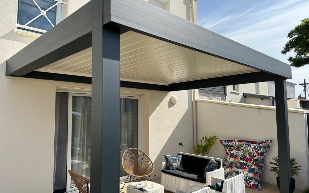 Pergola bioclimatique – Le bignon (44140)