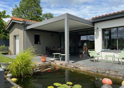 Pergola bioclimatique Solisysteme à Bouguenais (44020)