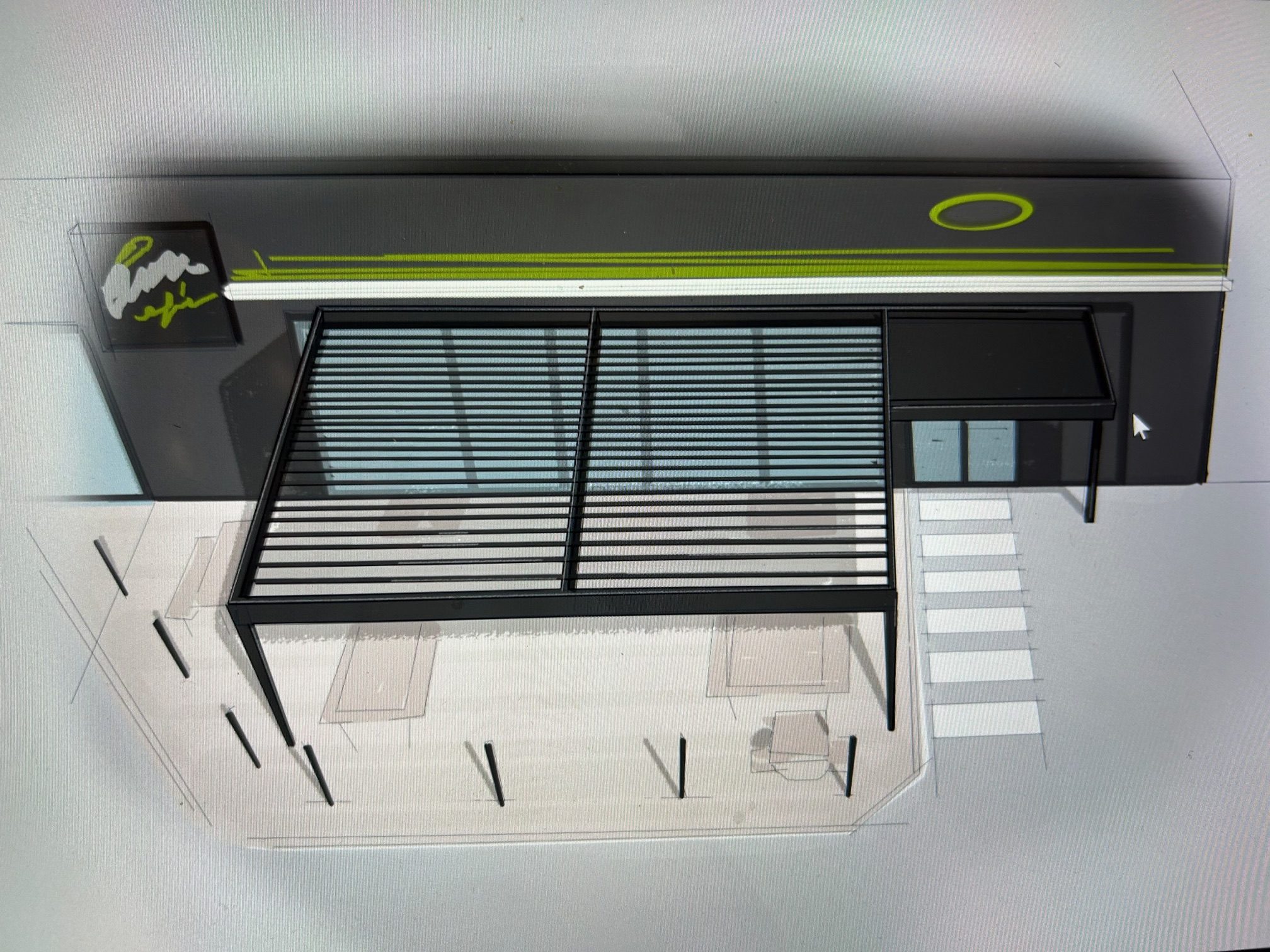 Etude de projet pergola bioclimatique
